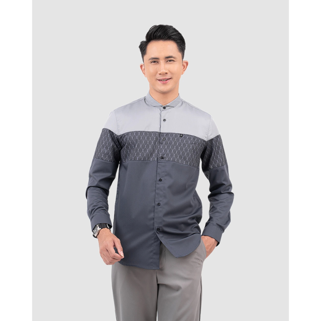 Fadkhera Idrish Baju Kemeja Koko Modern Fadkhera