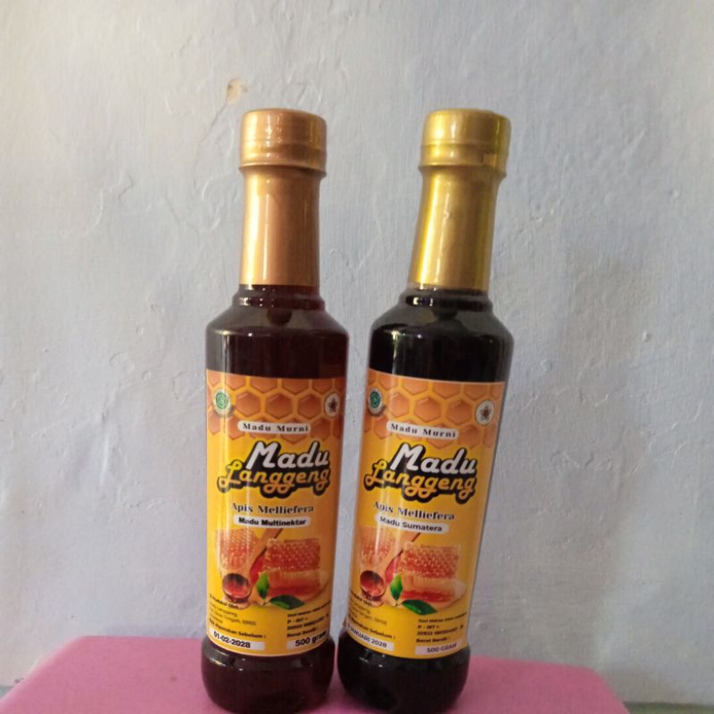 

PROMO DESEMBER 12.12 2 Botol (kemasan 500ml) Madu murni//madu asli multinektar & Sumatra//madu lebah asli 100% tanpa campuran 2 Botol 500ml