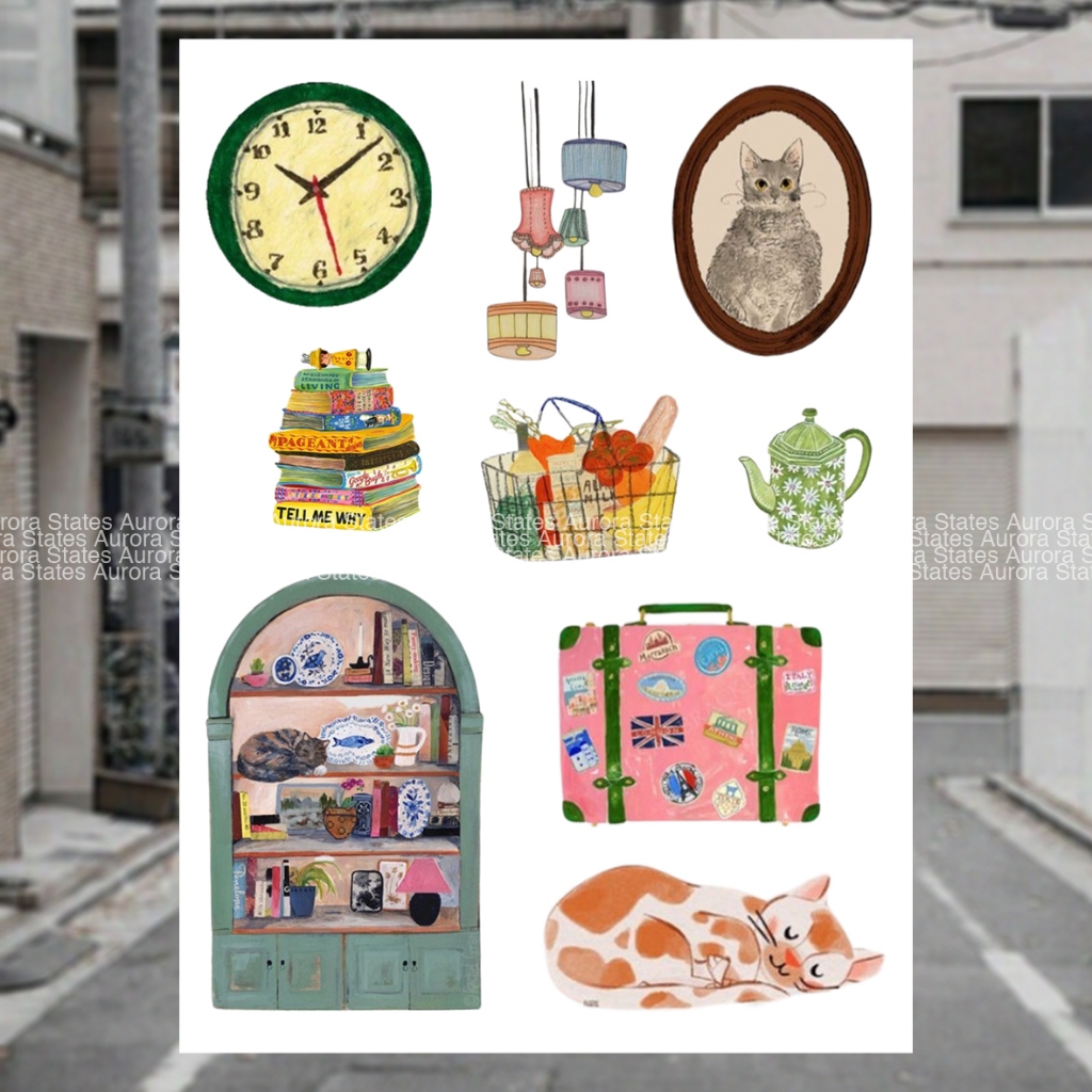 

Sticker Aesthetic Jurnal Case Hp | Sticker Tumblr | Stiker Helm | Stiker Vintage