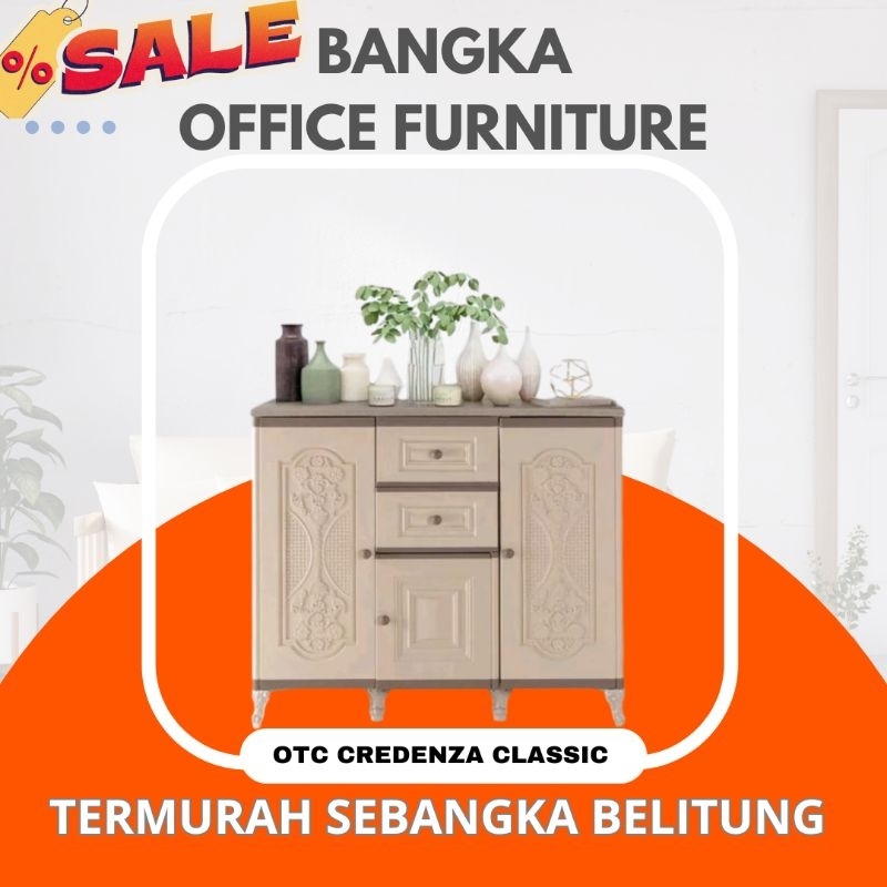 LEMARI PAJANGAN OTC CREDENZA CLASSIC OLYMPLAST