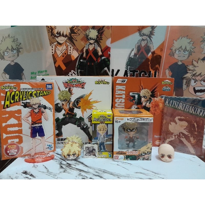 AAB Bakugo Katsuki / Kacchan Official Merchandise My Boku No hero Academia Merch BNHA MHA Clearfile 