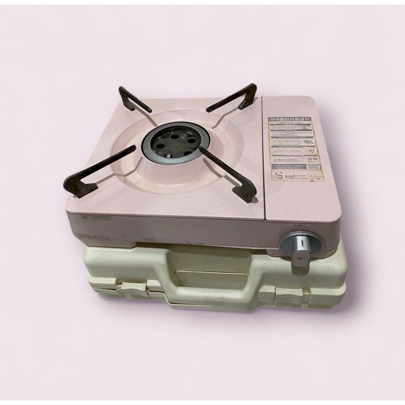 Dr.Hows Twinkle Mini Gas Stove Korea Brand Kompor Portable Mini Pink Preloved Gratis Rantang