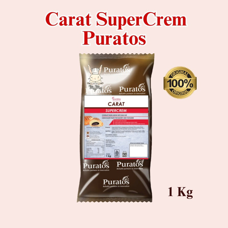 

Carat SuperCrem Puratos | Filling Coklat 1kg