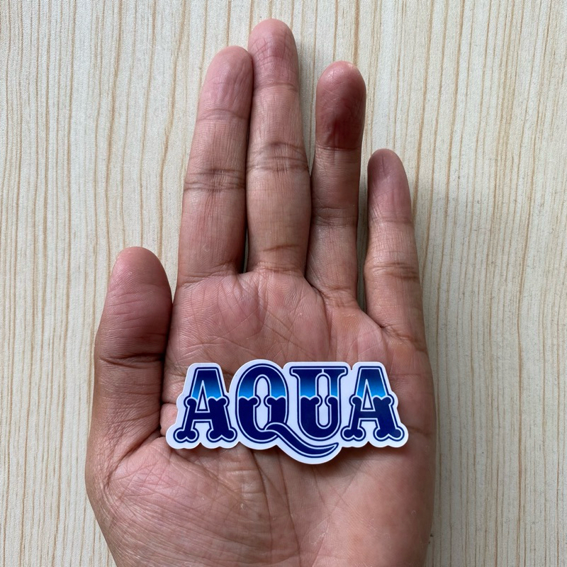 

Stiker laptop tumblr case helm AQUA
