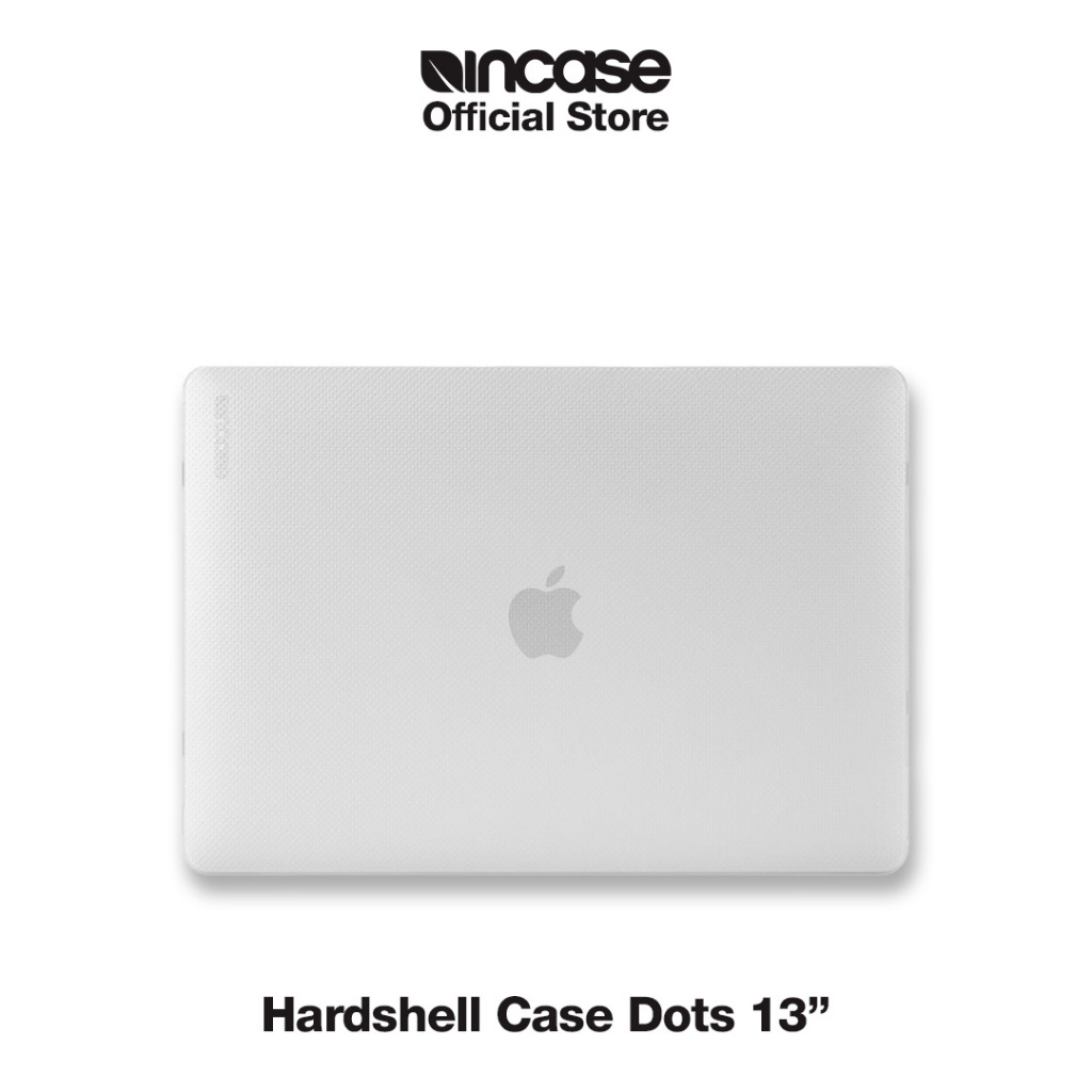 Incase - Case for Macbook Air 13 2018-2019 Retina Display Dots - Hardshell Clear | Casing Apple Prem