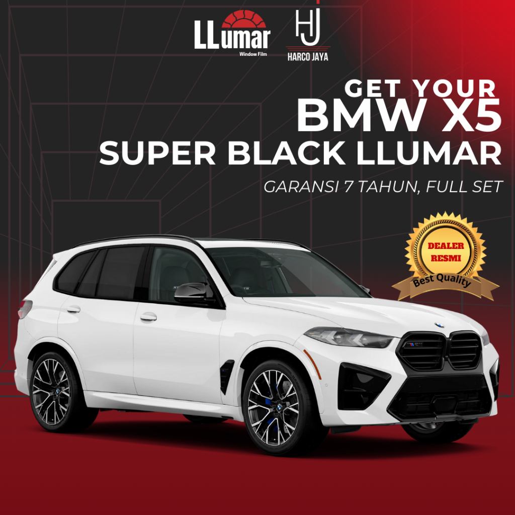 BMW X5 FULL SET LLUMAR WINDOW FILM
