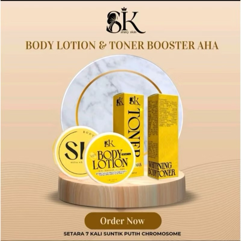 BODY LOTION SK WHITENING / TONER BADAN SK / SERUM BADAN SK