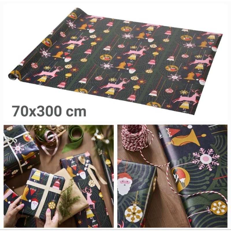 

WINTER Kertas Kado Natal ukuran 70 x 300 cm