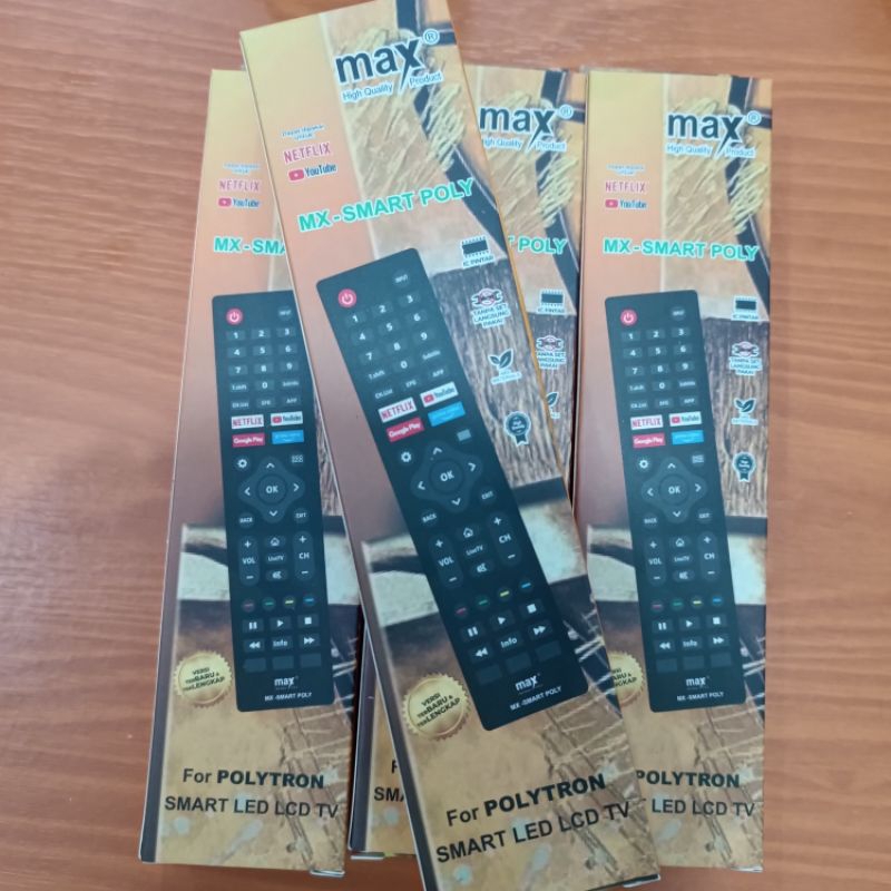 REMOTE TV POLYTRON SMART LED LCD TV