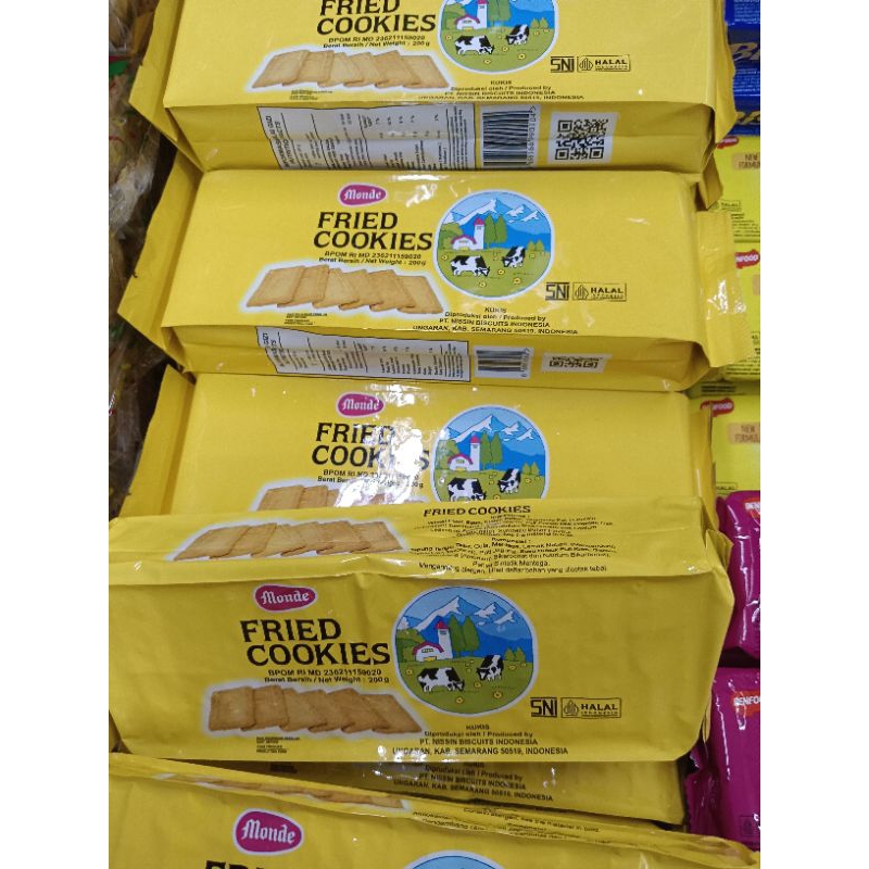 

monde fried cookies 200 gr