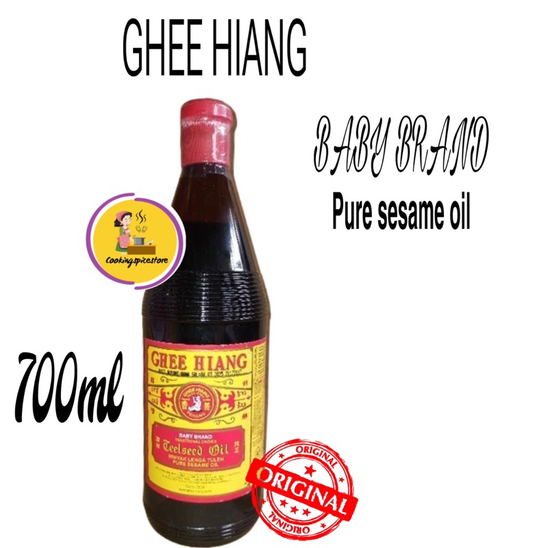 

Minyak Wijen Ghee Hiang Cap Anak 300ml / 700ml