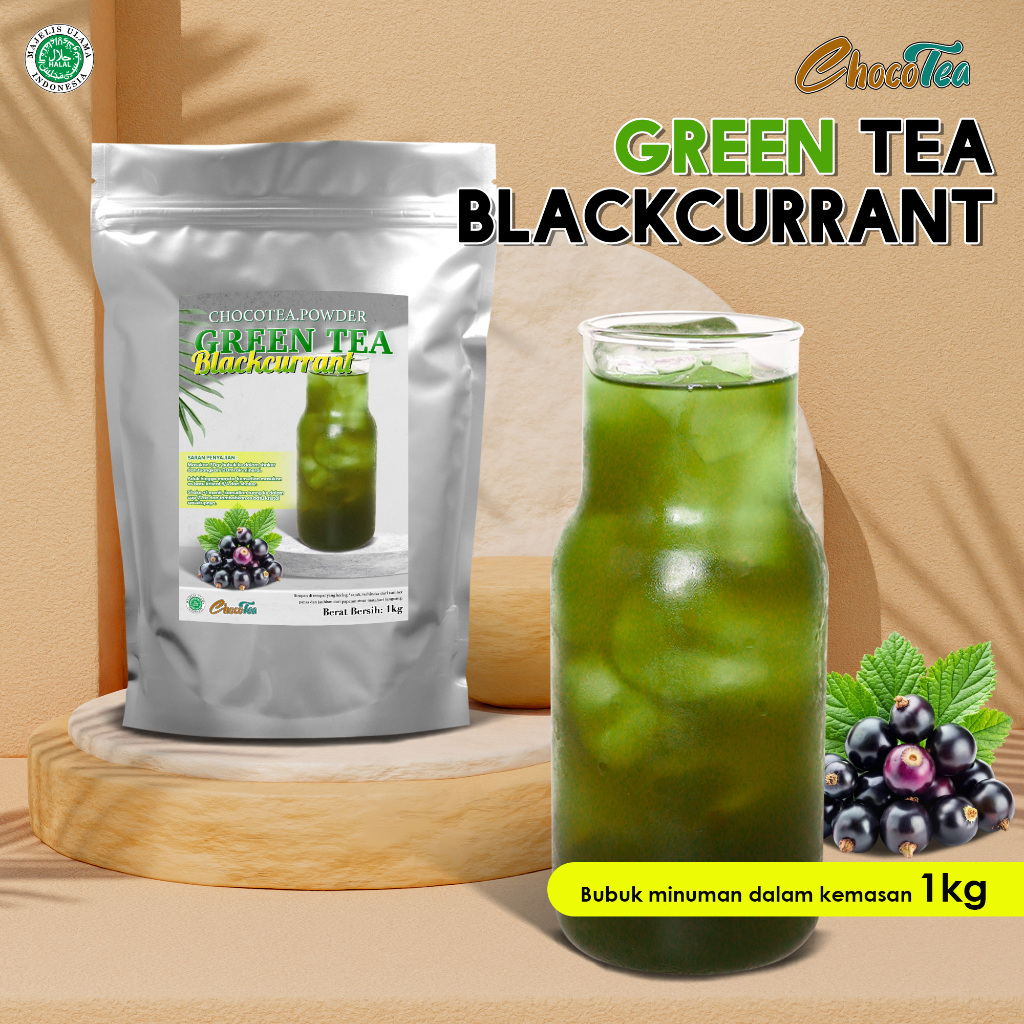 

BUBUK MINUMAN GREEN TEA BLACKCURRANT 1KG / SERBUK SEDUH ANEKA RASA / ICE SHAKE ES KEKINIAN / POWDER CHOCO DUREN CHOCOLATE COKELAT COKLAT TARO MATCHA VIRAL BANYAK PILIHAN VARIAN KEMASAN 1 KG 1000GRAM 1000 GRAM ENAK NIKMAT CREAMY LEZAT SUPPLIER