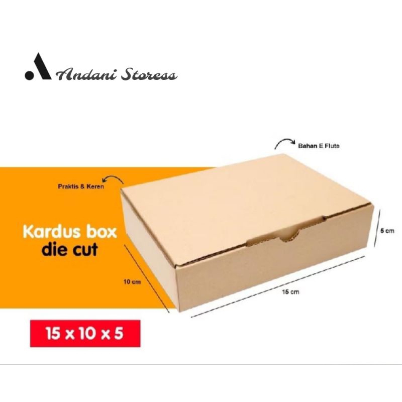 

Kardus Die Cut 15x10x5 | Karton Corrugated | Box Kotak Packing Souvenir | Dus Kotak Kado Hampers Polos.