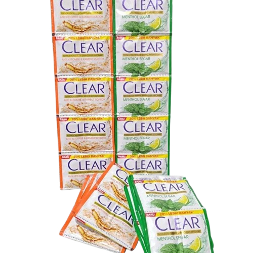 SHAMPOO CLEAR 1RENCENG ISI 12 SACHET