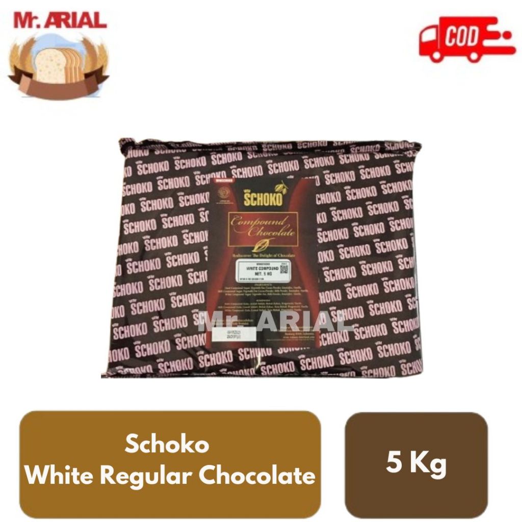 

SCHOKO White Reguler Chocolate - 5 Kg / Coklat Batangan