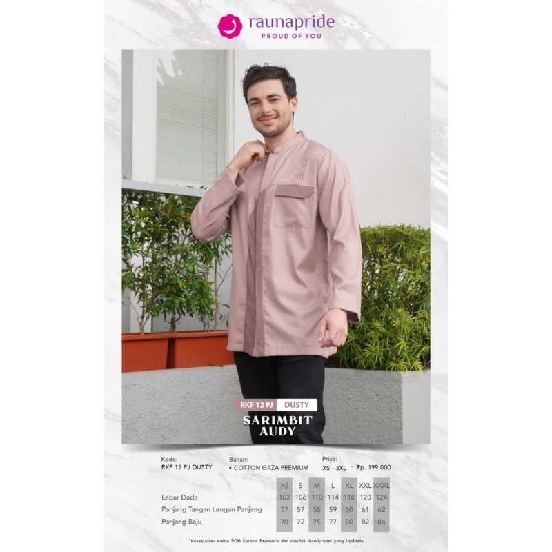 RAUNA KOKO DEWASA RKF 12 LENGAN PANJANG DAN PENDEK