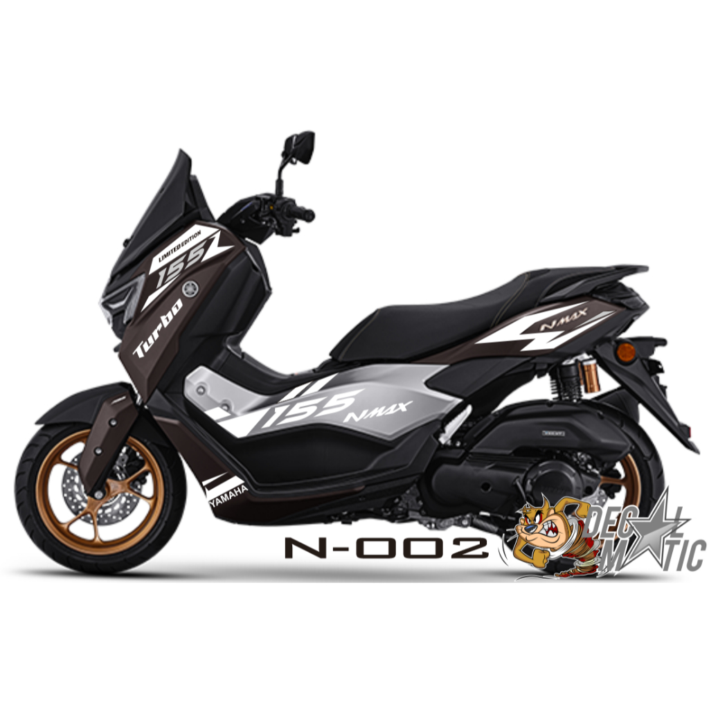 Striping Nmax Neo Turbo Cutting Stiker NMAX Turbo set Kanan Kiri Bahan Oracal Original - N002