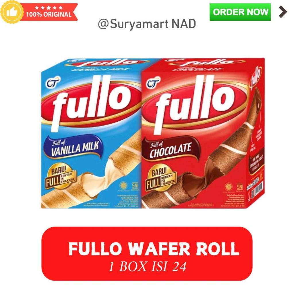 

FULLO WAFER ROLL COKLAT/VANILLA 1 BOX ISI 24