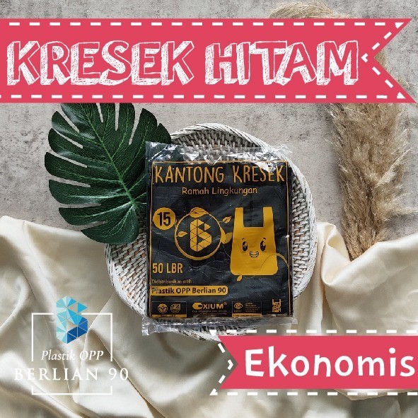 Kresek Hitam - Kresek Putih - Kresek Merah / Kantong Kresek / Kantong Plastik