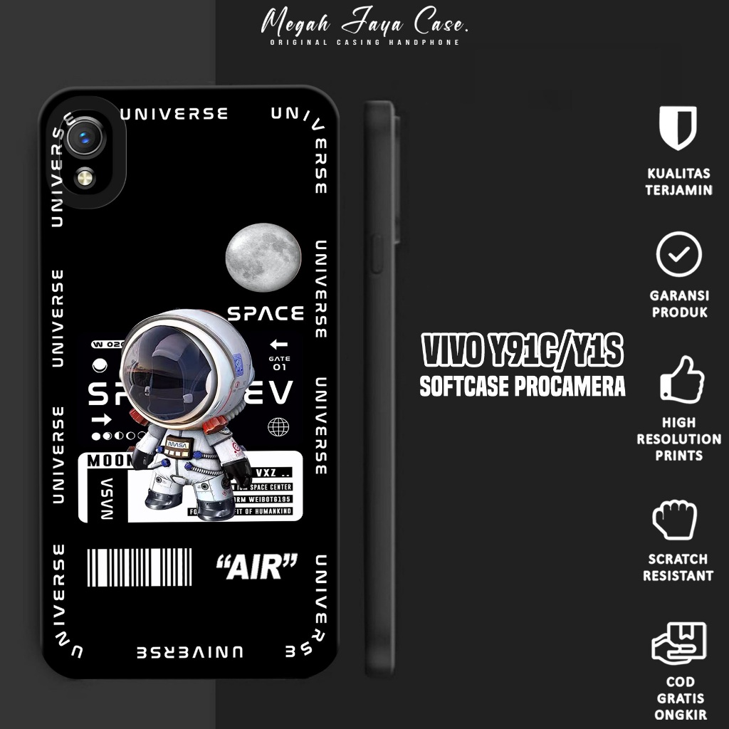 Softcase Hp VIVO Y91C / VIVO Y1S - Case VIVO Y1S / VIVO Y91C Motif PLNT - Silikon Hp VIVO Y91C - Sof