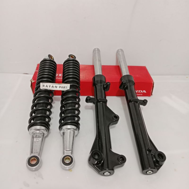 shock depan+belakang blade110 lama blade110 lama blade110 lama komplit KWB