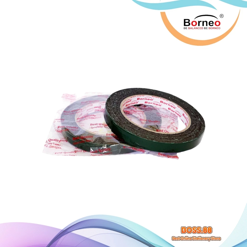 

DOUBLE FOAM / ISOLASI BUSA 12 MM BORNEO (3 PCS)