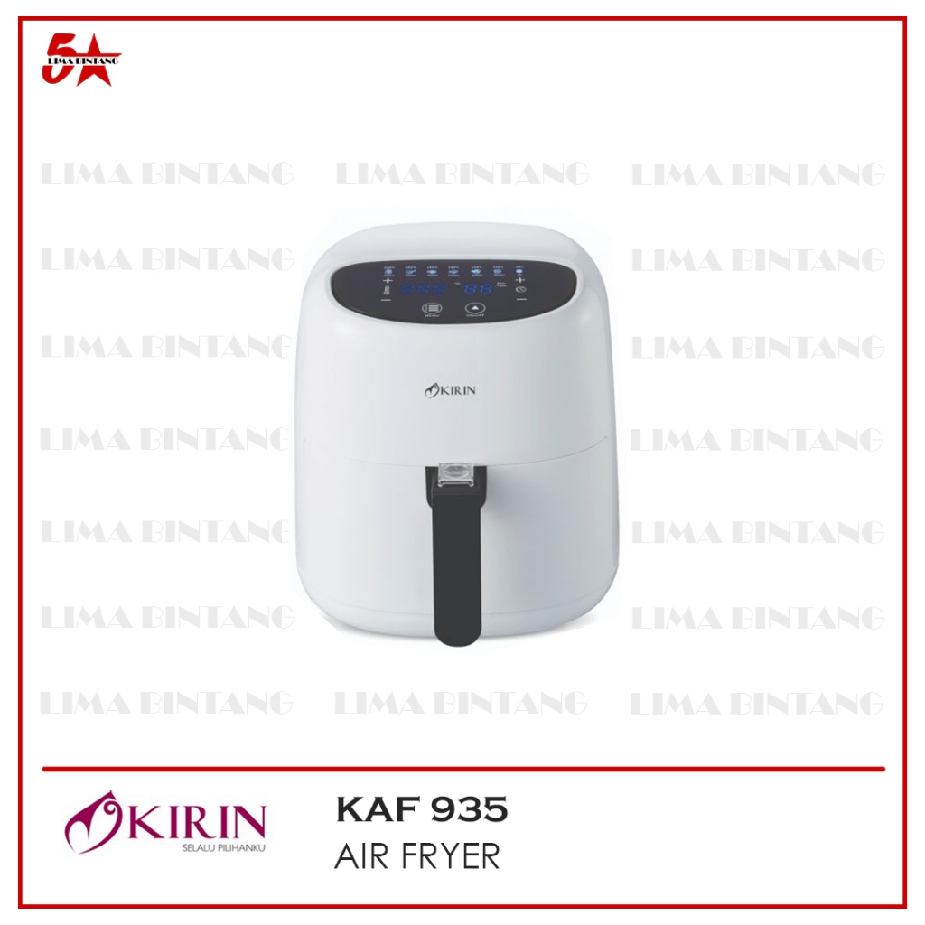 DIGITAL AIR FRYER KIRIN KAF 935 D KAF-935D KAF935D 3.5 L 900 WATT