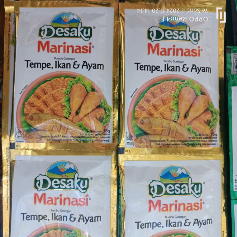 

Desaku Marinasi 15g, 1rtg (Isi 12)