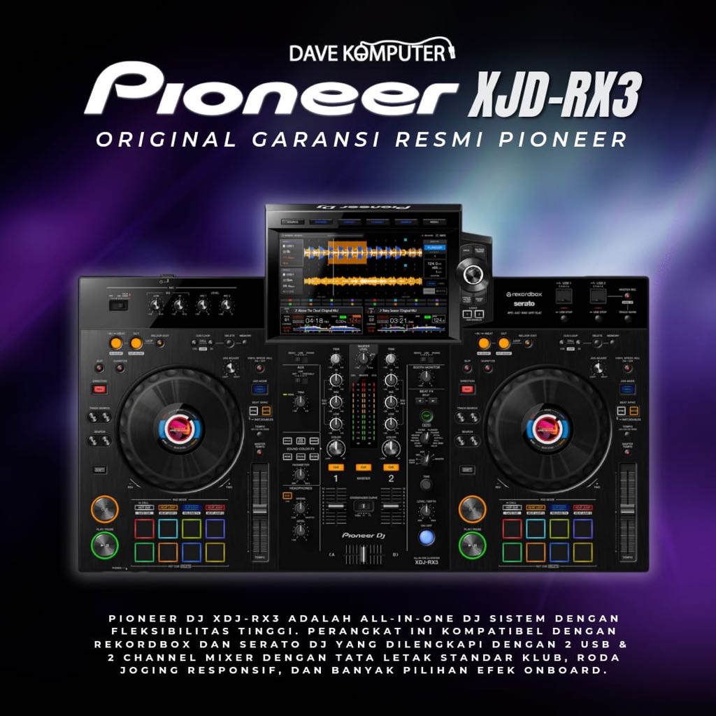 Pioneer XDJ-RX3 Original Garansi Resmi Pioneer