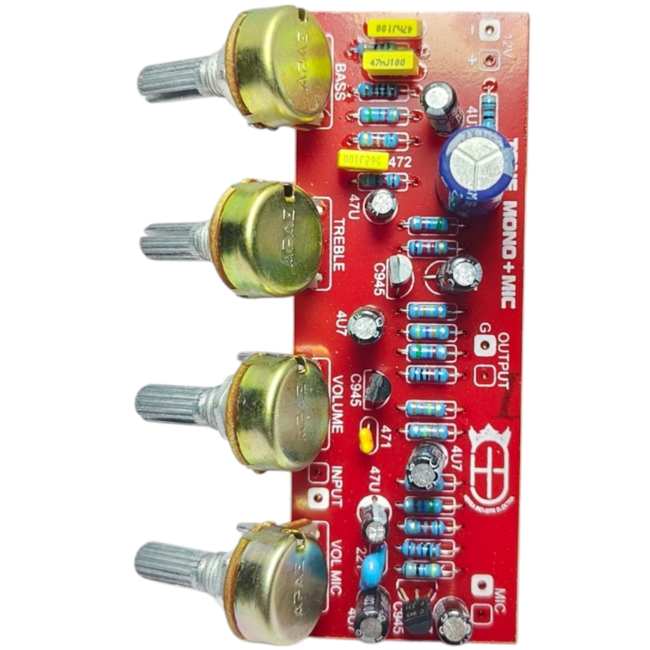 Tone control mono + mic