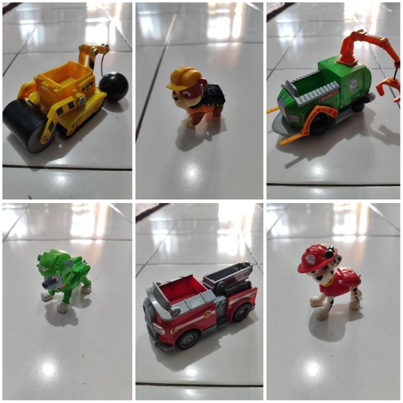 paw patrol original figure preloved