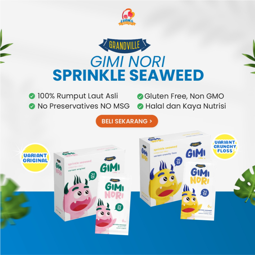 

Grandville Gimi Nori Rumput Laut Original Tabur Floss Single Pack