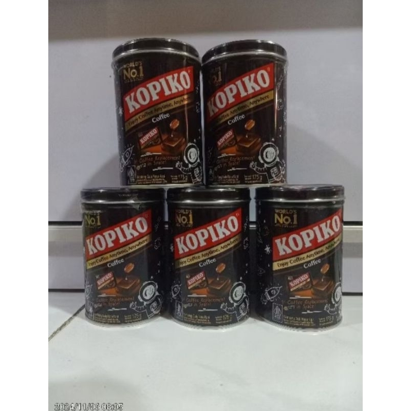 

Kopiko Coffe Hard Candy kemasan kaleng 175g