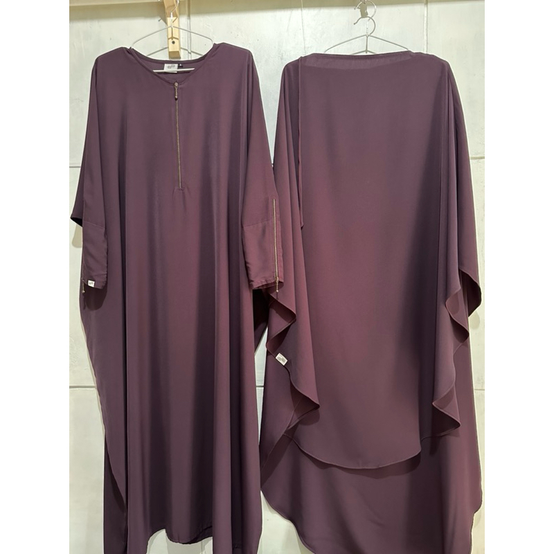 Abaya dan FrencKhimar Dheambun Project Preloved