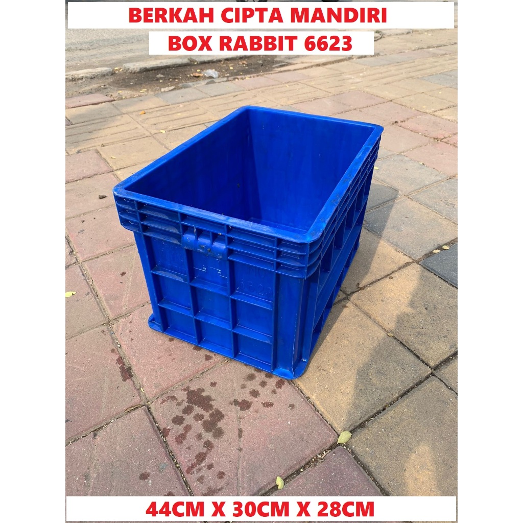 WARNA RANDOM Box rabbit plastik contener rabbit 6623 box perkakas bengkel 6623 box sperpar
