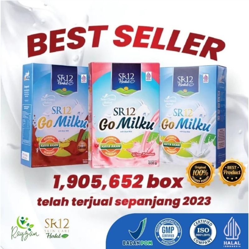 

Susu GO MILKU SR12 Susu Kambing Etawa