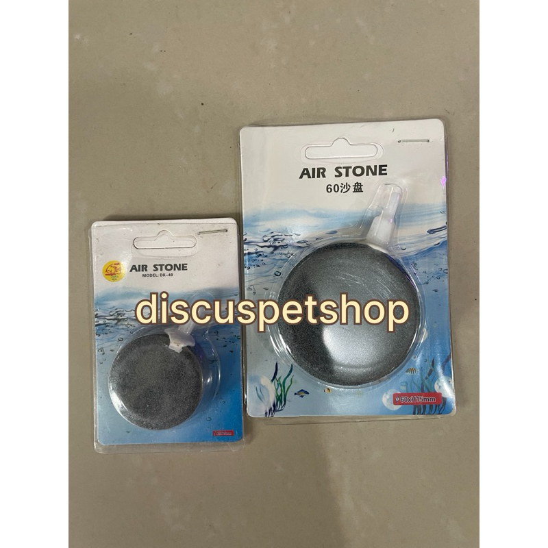Batu Aerator Piring / Batu Aerator Bulat Pipih 40 60 100
