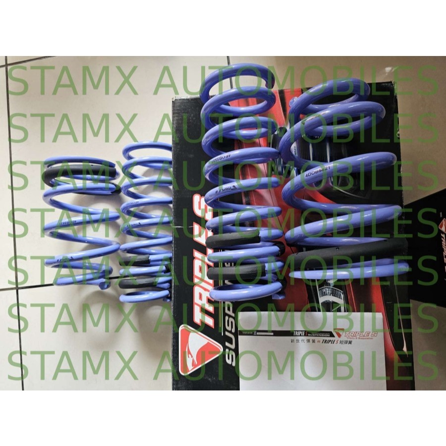 Per Ceper / Lowering Spring ORIGINAL merk TRIPLES / TRIPLE S / TS khusus TOYOTA INNOVA DIESEL KUN40R