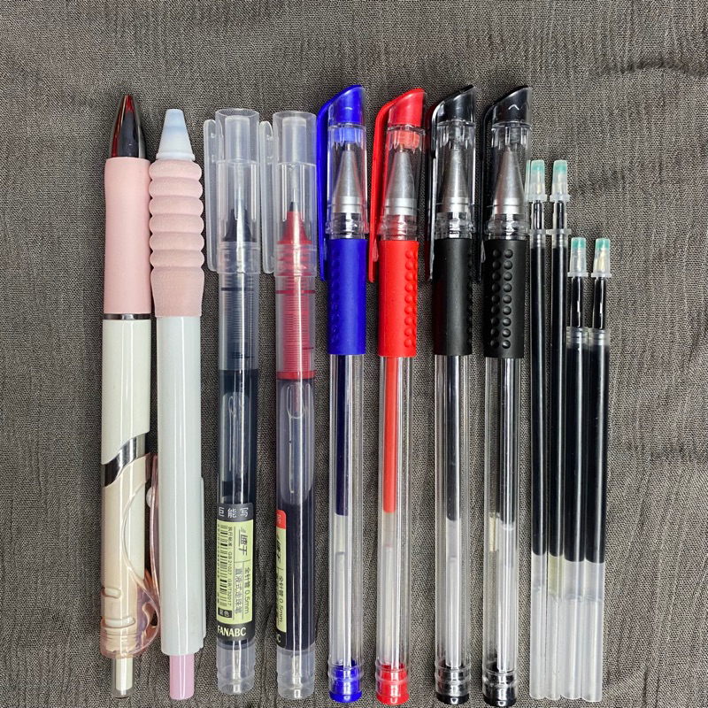 

Pulpen Gel Cair Kantor/Sekolah 8 pcs Gratis Isi Pulpen 0,5 mm