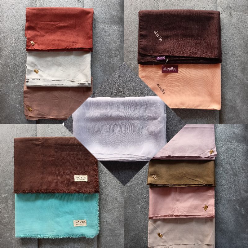 HIJAB VOAL POLOS HIJAB PARIS PREMIUM HIJAB POLOS HIJAB NOVIE HIJAB ELZATTA HIJAB BELLA SQUARE HIJAB 