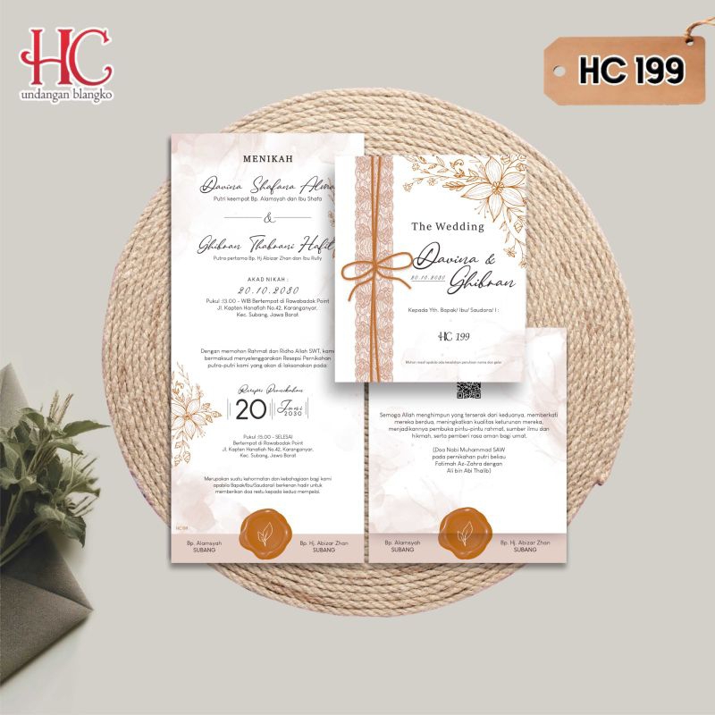 Blanko Undangan Hc 199