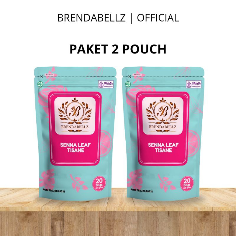

Brendabellz - Senna Leaf Tisane - Teh Diet Pelangsing - 2 Pouch