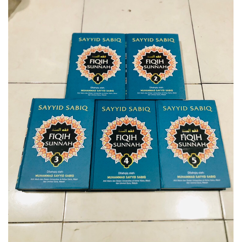 ( PROMO BUKU MURAH ORIGINAL ) BUKU AGAMA ISLAM / BACAAN ISLAM / FIQIH SUNNAH JILID 2-5 / SAYYID SABI