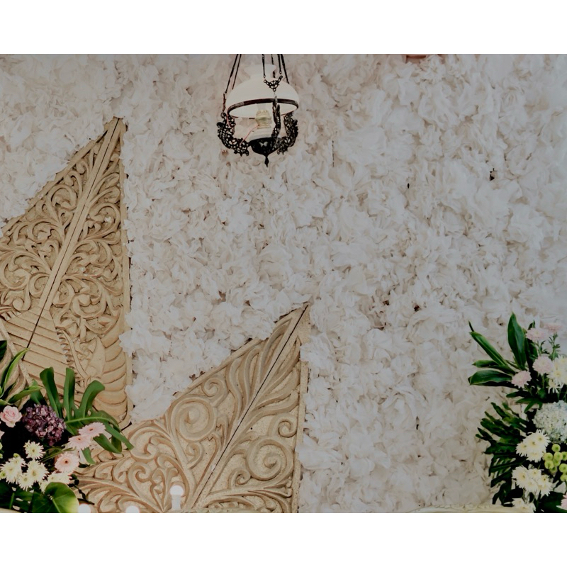 Bunga Tisu | Bunga Palsu Dekorasi | Backdrop Bunga | Dekorasi