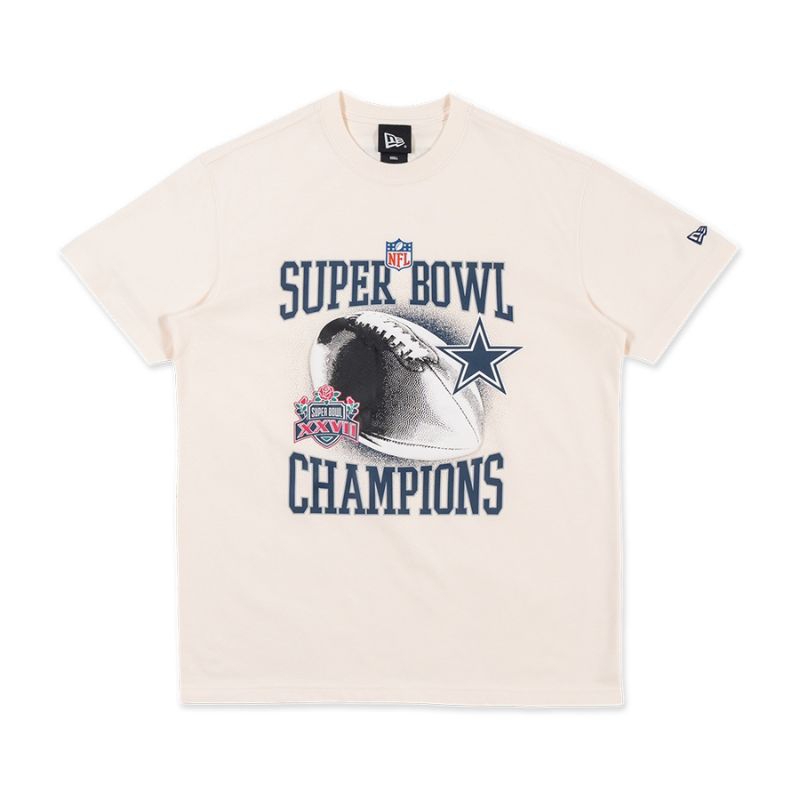 T-Shirt New Era Cap Dallas Cowboys Hall Of NFL Champions Original