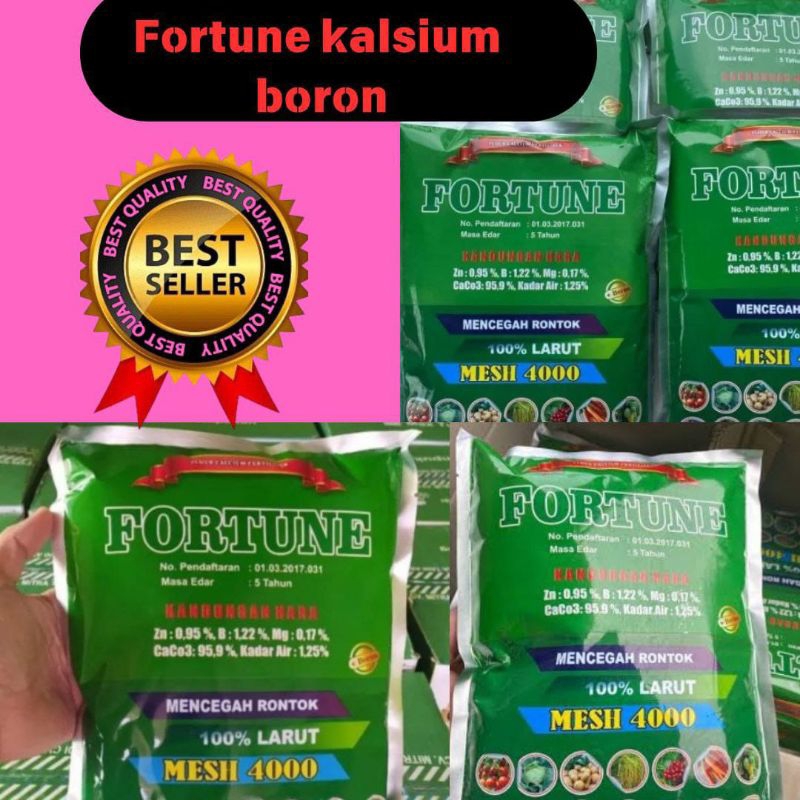 PENGIRIMAN CEPAT.....!! Fortune Obat Penyakit Kuning keriting Rontok Daun Cabe,Kalsium Boron Pencega