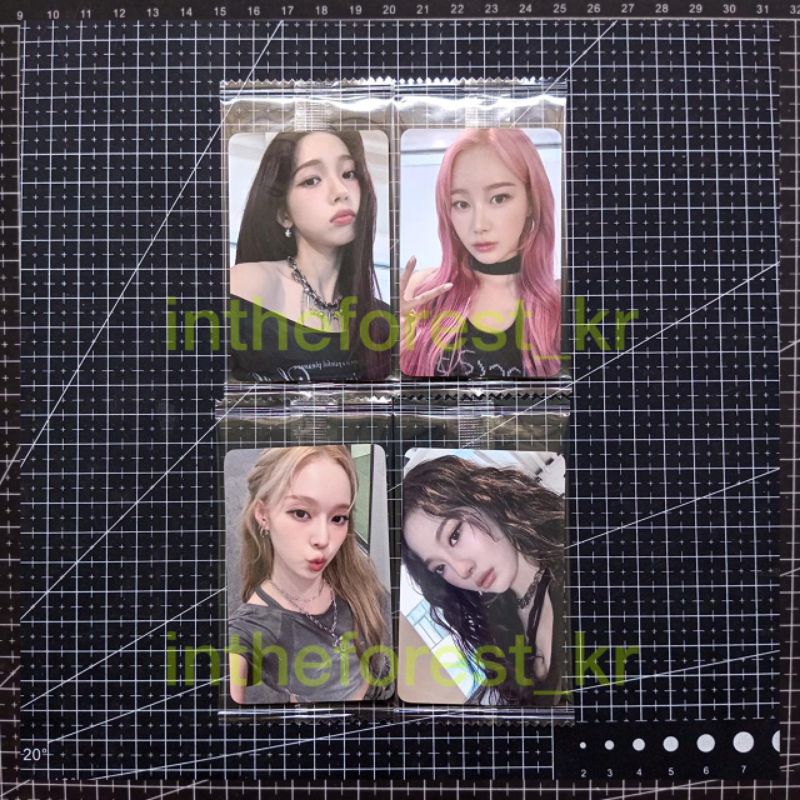 OFFICIAL PHOTOCARD AESPA WHIPLASH POB PC BENEFIT COUNTDOWN LIVE KTOWN4U