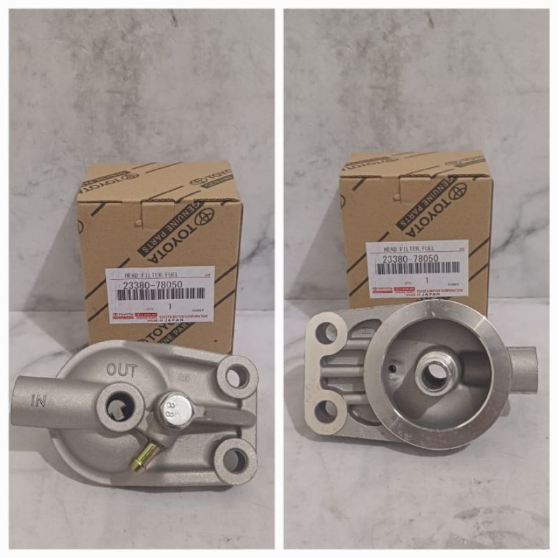kepala pompa solar / head fuel filter / Toyota Dyna Rino 125HT / 130HT