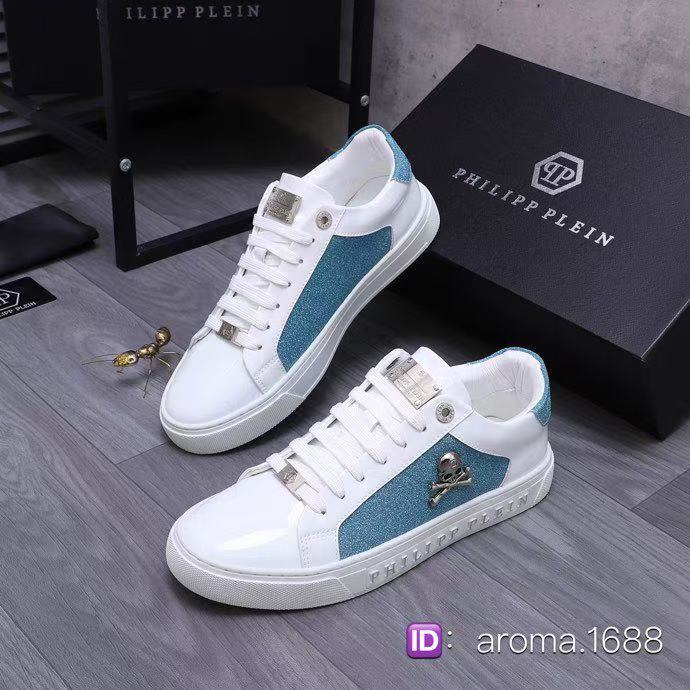 PHILIPP PLEIN sepatu biasa, sepatu pria modus