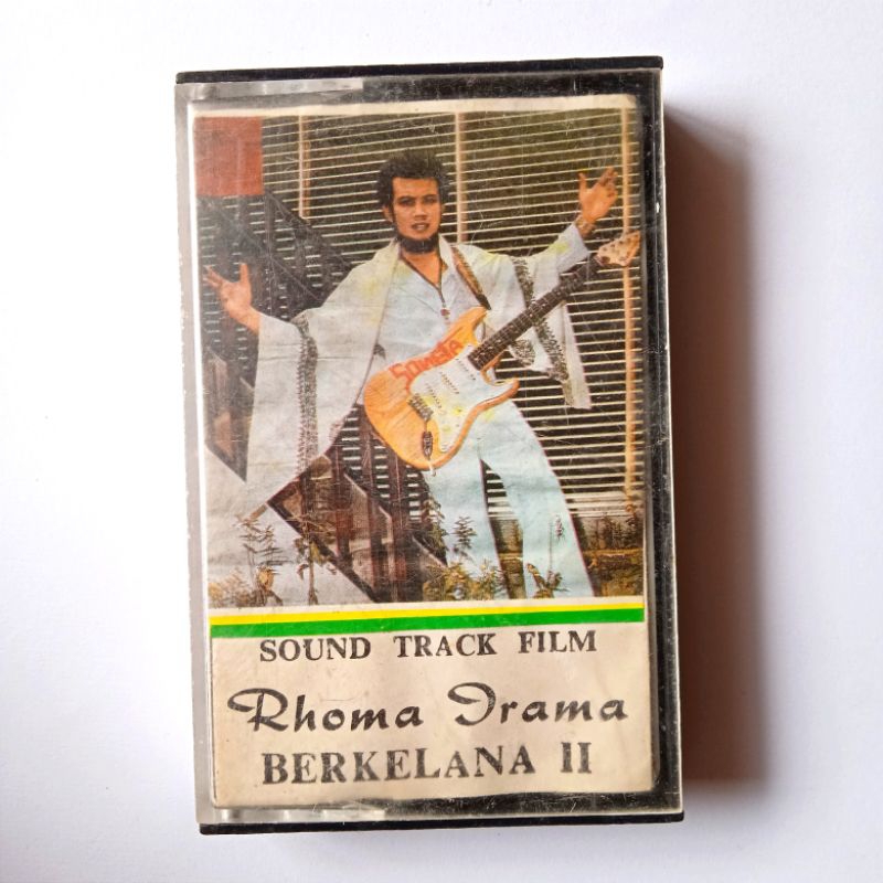 Antik Vintage Kaset Pita Lama RHOMA IRAMA - SOUNDTRACK BERKELANA II Langka Utuh Layak Koleksi
